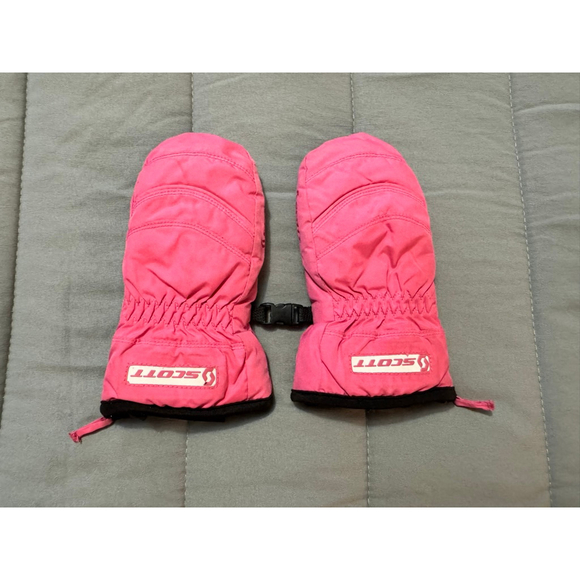 Scott Other - Scott | Pink & Black Ski Mittens | 2T